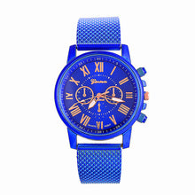Load image into Gallery viewer, Geneva women's watch PVC fashion personality quartz watch three eyes women's watch luxury brand watches unique watch